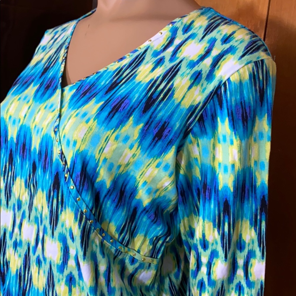 COLORFUL BLOUSE - Picture 4 of 5